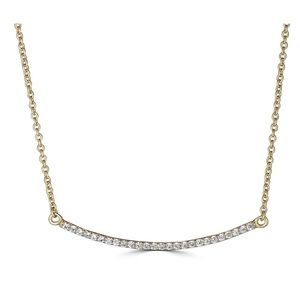 Gold Bar Necklace For Women